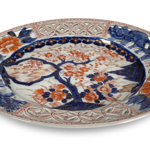 Pierced Imari Platter