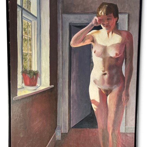 Oil Painting Of Nude In Sunlight