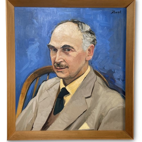 Oil Of Male Portrait