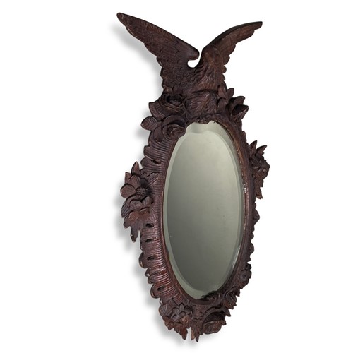 Blackforest Carved Framed Mirror