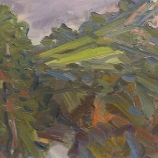 David Lloyd Griffith (1956-), Llanddulas landscape