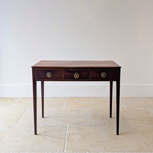 Antique Georgian Mahogany Side Tabl...