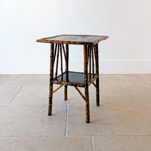 Antique Victorian Bamboo Occasional Table C.1890