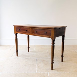 Antique Mid-Victorian Mahogany Writ...