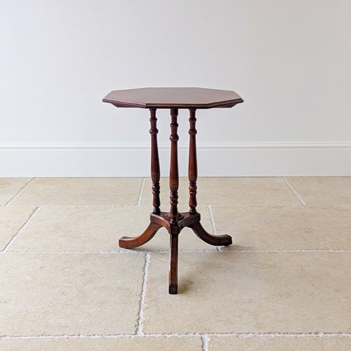 Antique Regency Mahogany Octagonal Occasional Table C.1820
