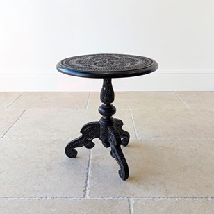 Antique Victorian Anglo-Indian Carv...