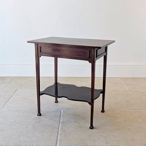 Antique Victorian Mahogany Side Table C.1890