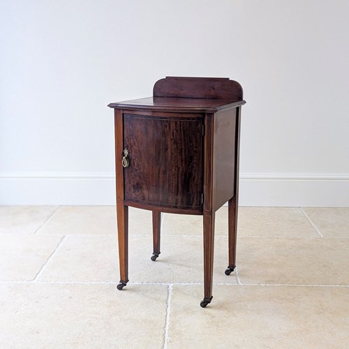 Antique Victorian Mahogany Bedside Cabinet C.1890