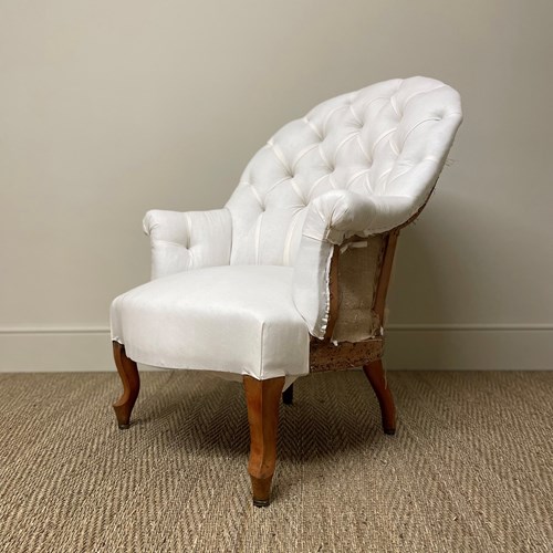 Napoleon III Buttoned Chair 