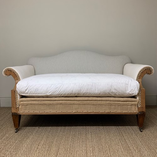 English Camel Back Sofa
