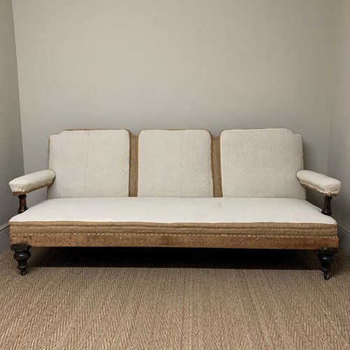 Open Arm Victorian Sofa