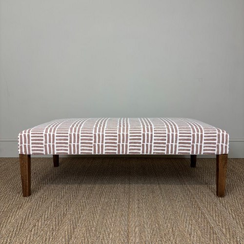Handmade Traditionally Upholstered Footstool