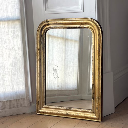 Antique French Gilt Louios Philippe Mirror