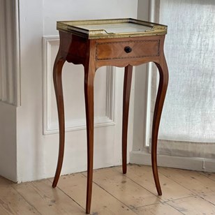 Antique French Occasional Table Wit...