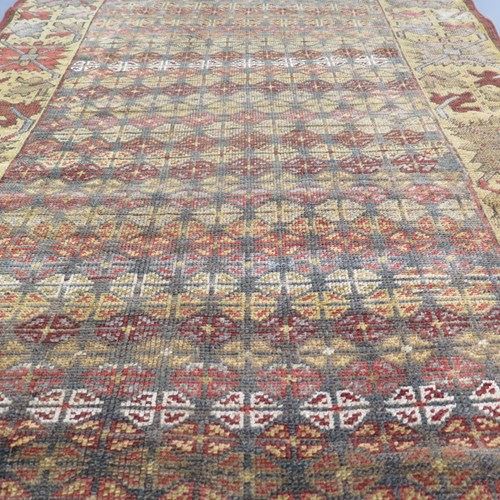 19Th Century Azerbaijani Runner