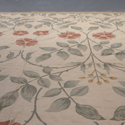 Fine Needlepoint Carpet Of Arts & Crafts Design