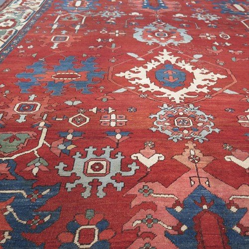 Nineteenth Century Heriz Carpet