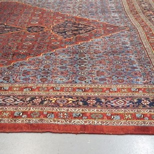 Large 19Th Century Bidjar Carpet