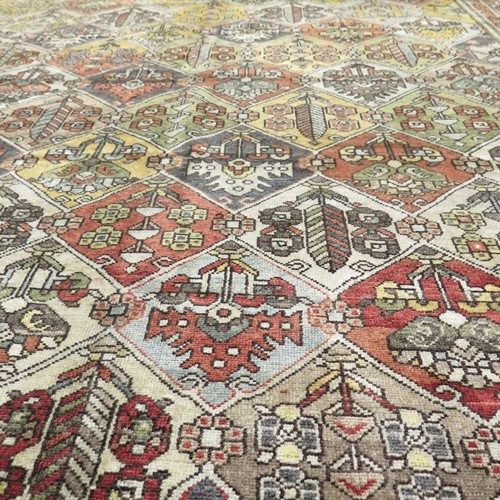 Unusual Antique Baktiar Carpet