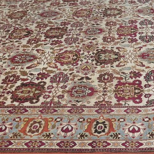 Fine Antique Veramin Carpet