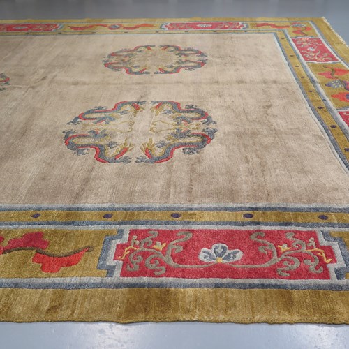 Mid 20Th Century Mongolian Carpet