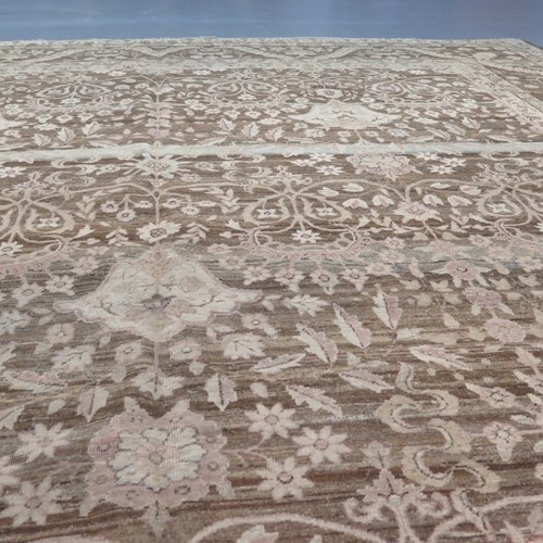 Antique Kirman Carpet, C. 1890-1910