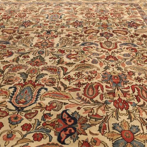 Fine C. 1930S Qum Carpet