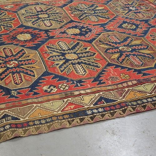 Antique Shirvan Soumac Flatweave Carpet