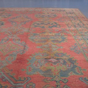 Wonderful Early Oushak Carpet