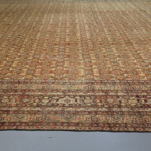 Large C. 1890 Tabriz Carpet