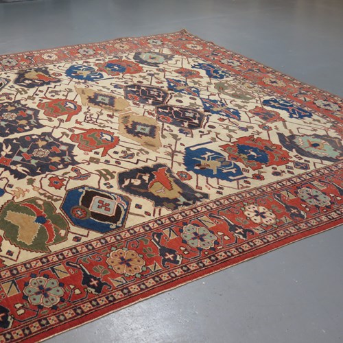 Unusual Azerbaijani Carpet, C. 1930