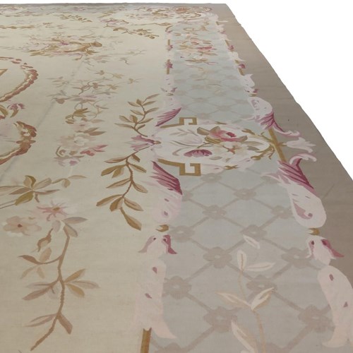 Vintage Aubusson Carpet