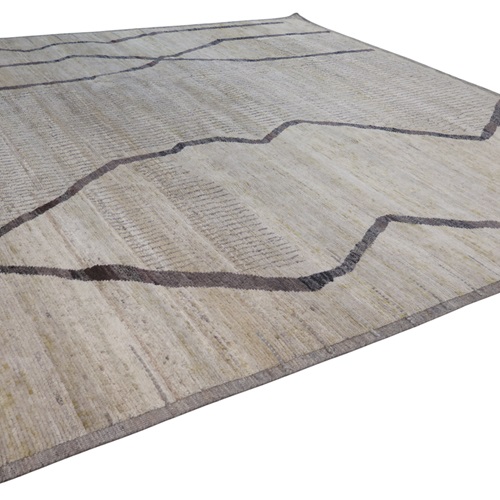 Contemporary Modernist Moroccan Carpet