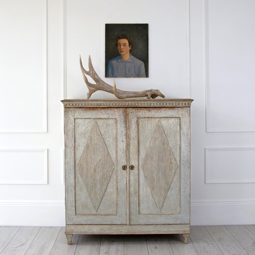 Striking Gustavian Sideboard