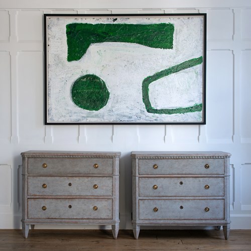 Pair Of Swedish Chests