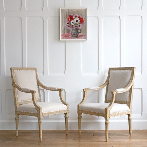 Pair Of Armchairs With Royal Provenance
