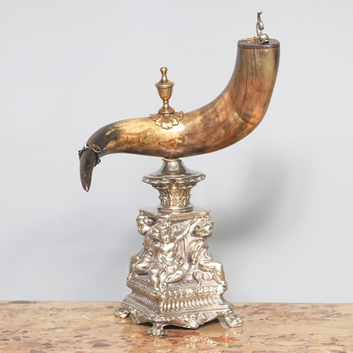Swedish Mounted Horn Trophy