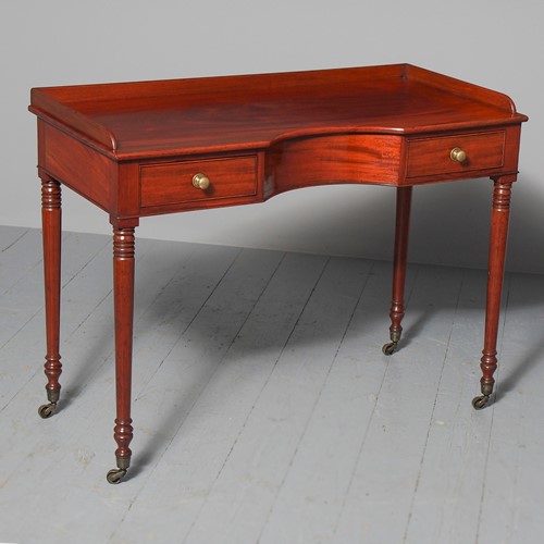 Regency Mahogany Side Table / Dressing Table