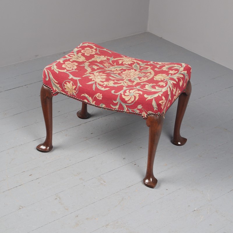 Antique Georgian Style Mahogany Stool-georgian-antiques-1-antique-stool-main-637581480388960517.JPG