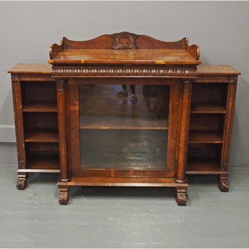Regency Pollard Oak Bookcase or Cabinet