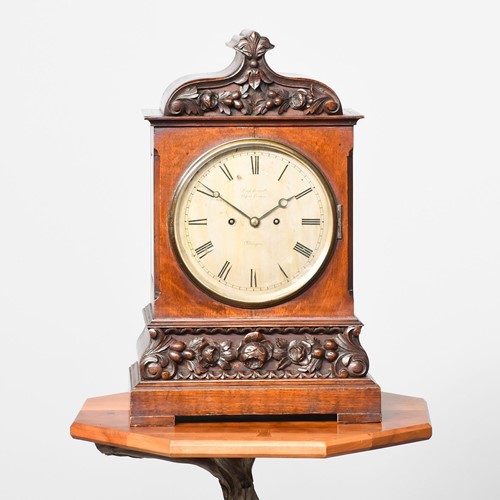 George IV Carved Mantle Clock