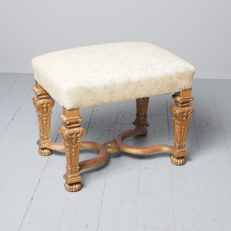 Antique Carved Giltwood Baroque Style Stool-georgian-antiques-1-main-637601382624481470.jpg