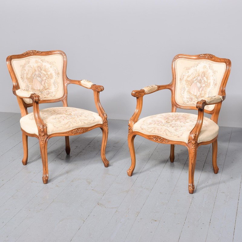 Pair of Louis XV-Style Open Armchairs-georgian-antiques-1-main-637703630450767526.jpg