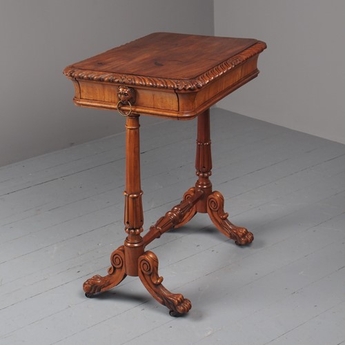 Regency Mahogany Side Table