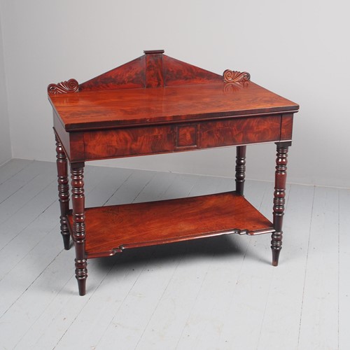 Antique William IV Mahogany Side Table