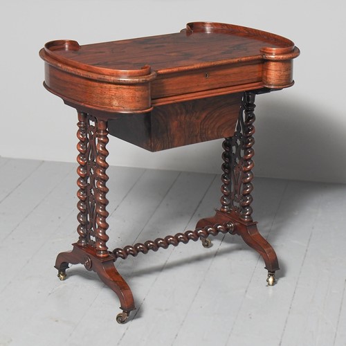 Victorian Rosewood Work Table