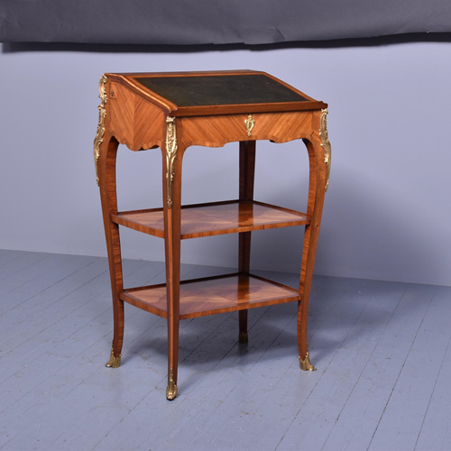 A Kingwood and Gilt Mounted Lectern.  
