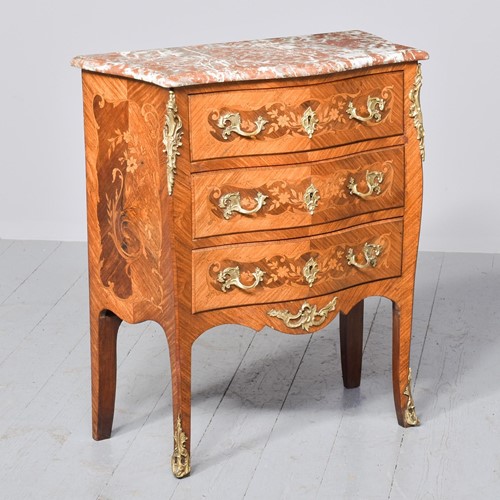 French Marble Topped Commode