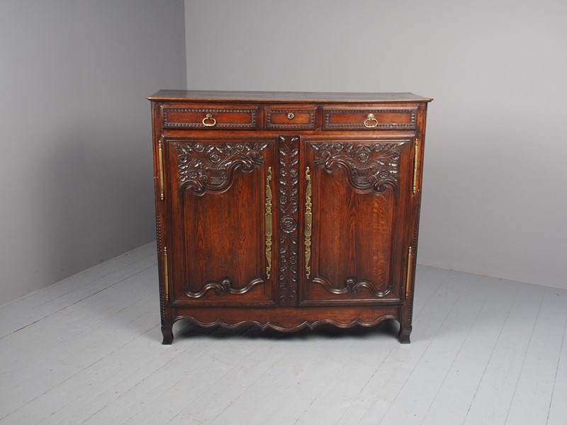 Antique Northern French Carved Oak Side Cabinet-georgian-antiques-2-main-637578162319811428.jpg