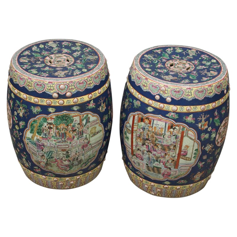 Pair of Chinese Painted Barrels / Seats-georgian-antiques-29450-main-637439102014765689.jpg